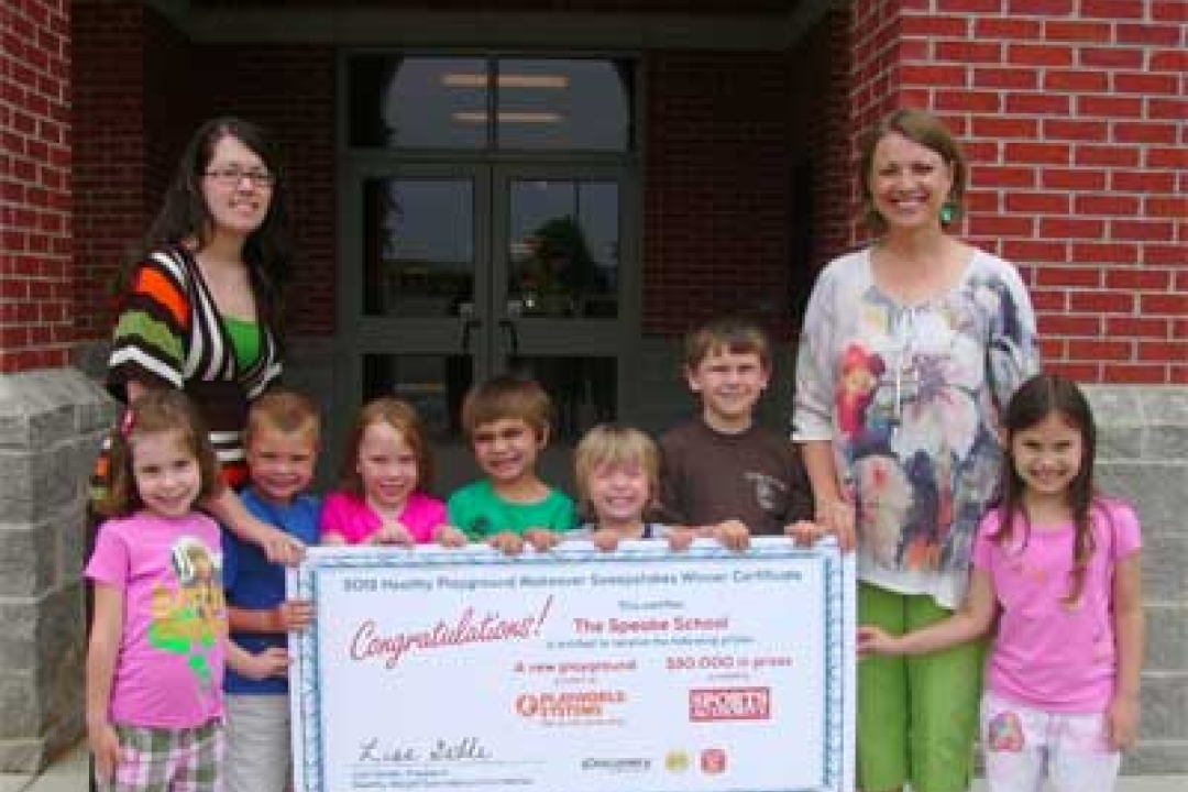 2012 Healthy Playground Makeover Sweepstakes winner, Speake Elementary School