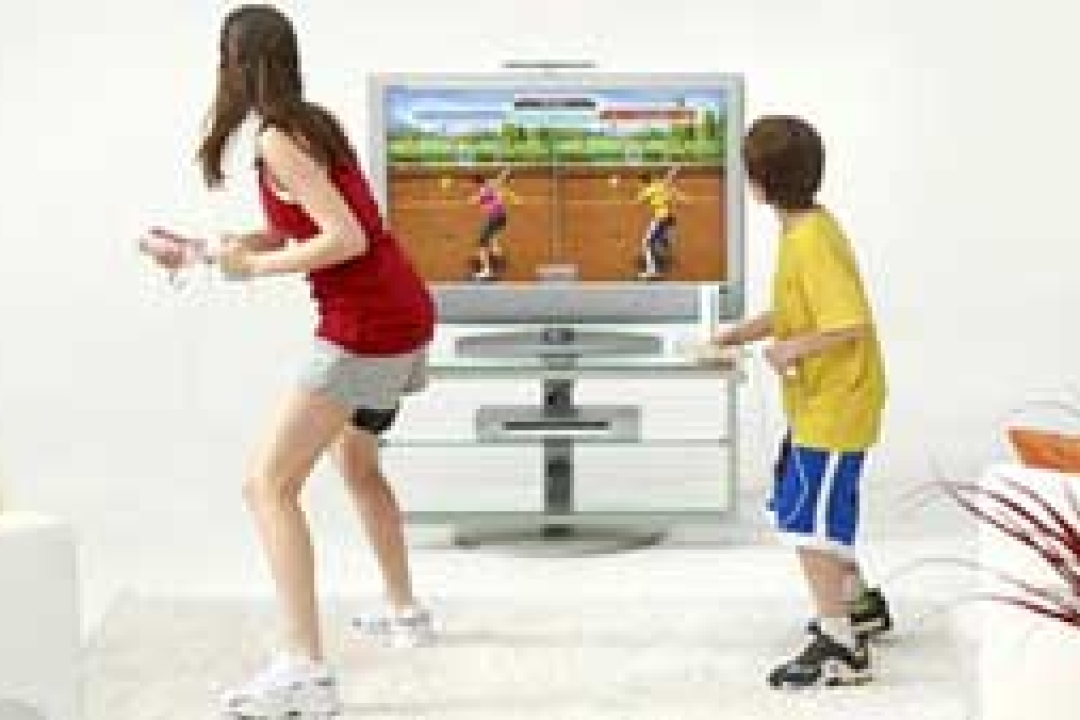 Playing Wii