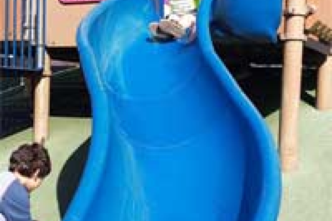 Sliding for those with disabilities - Developmental Disabilities Awareness Month