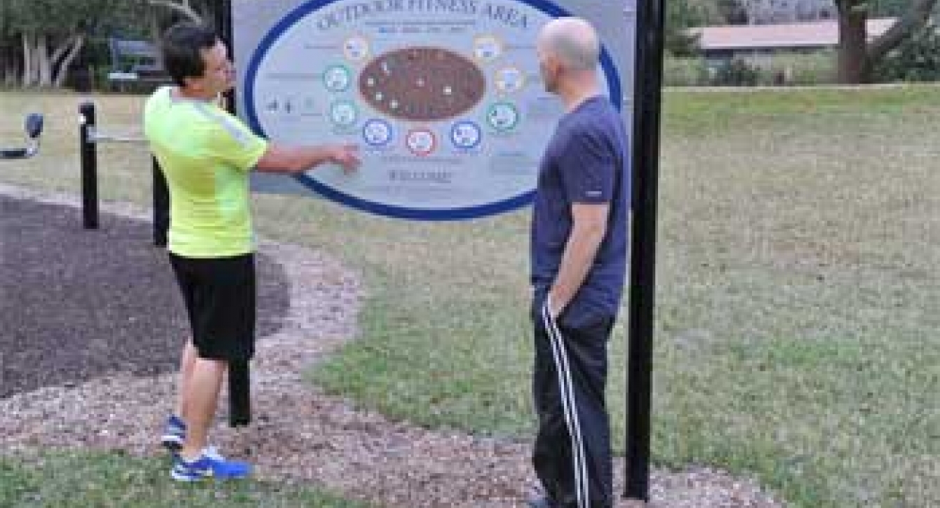 Health Happens Outdoor Fitness and Walking Trail - Ocala Florida