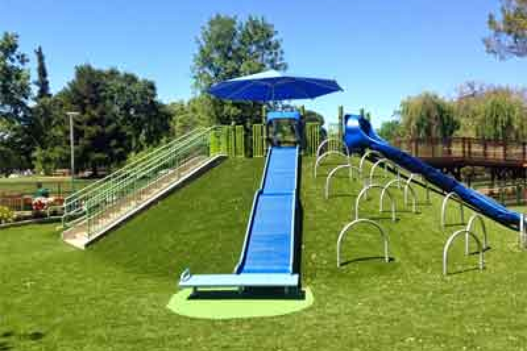 Magical Bridge Playground - Sliding Hill