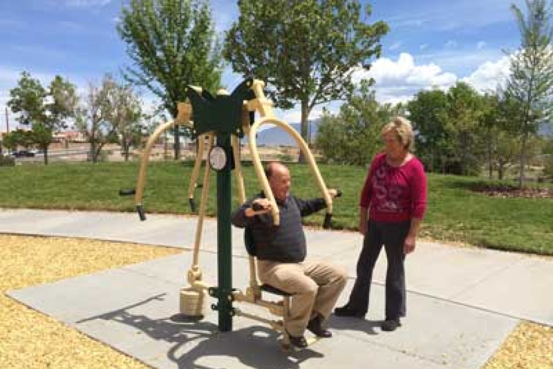 Outdoor fitness equipment
