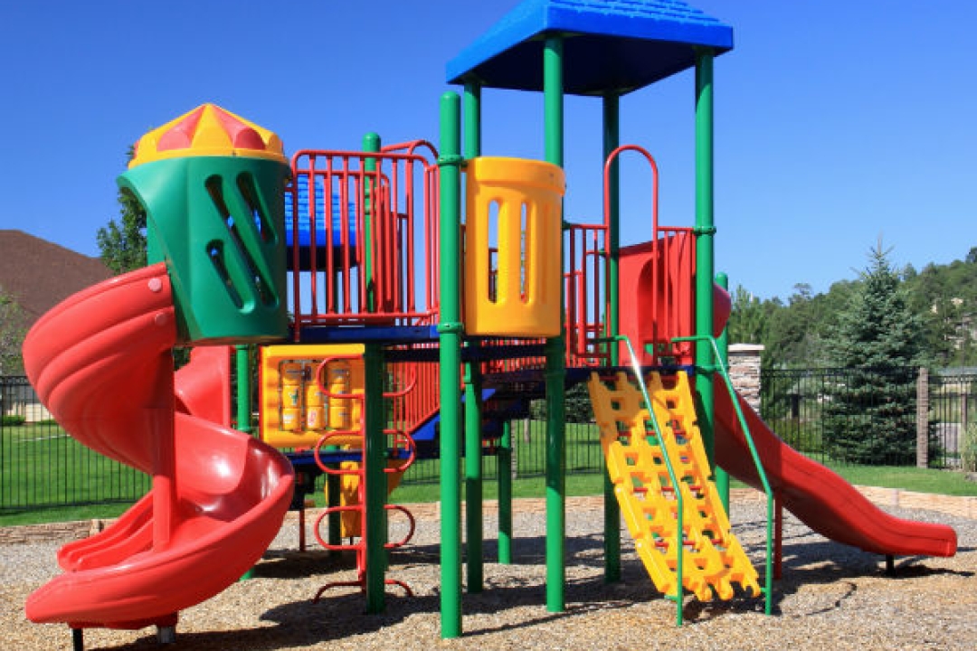 Colorful play structure