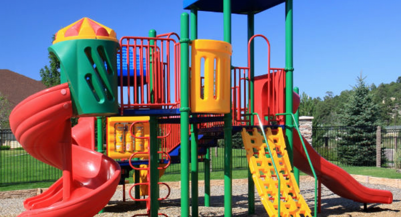 Colorful play structure