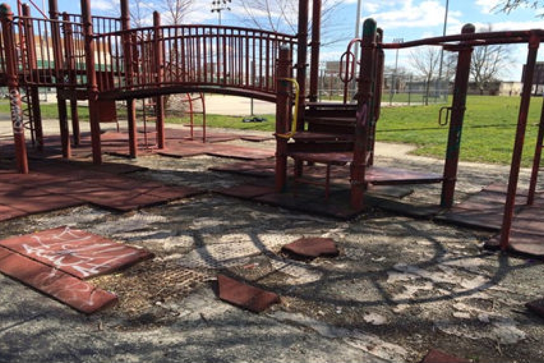 A park in need of improvement
