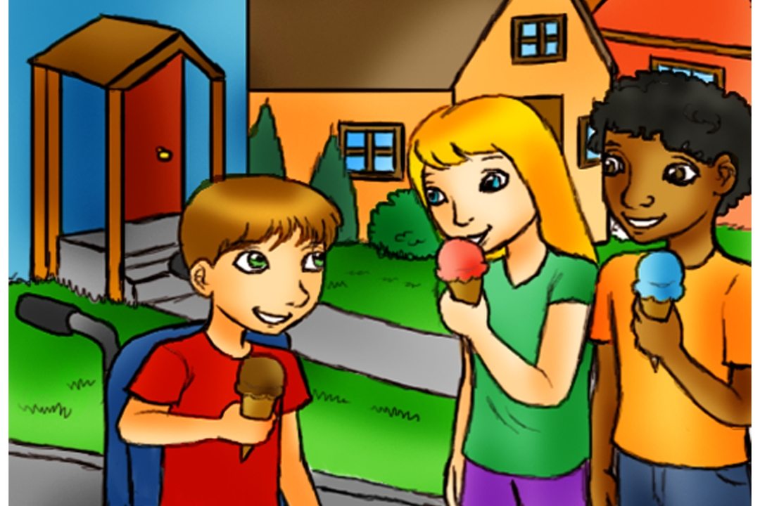 "Three Best Friends" Accessibility 