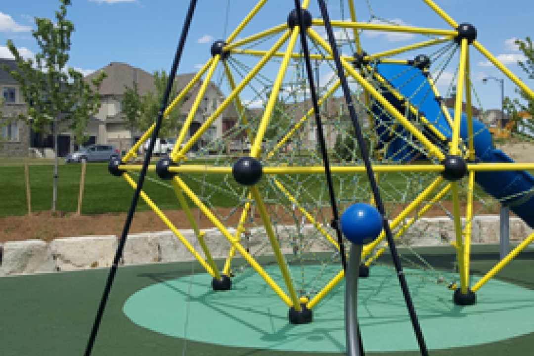 Triax2015 conducting tests on playground surfacing
