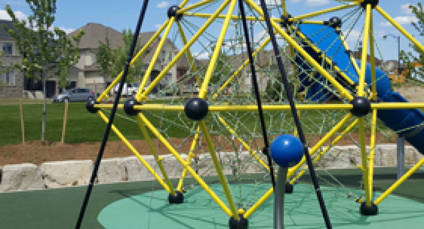 Triax2015 conducting tests on playground surfacing