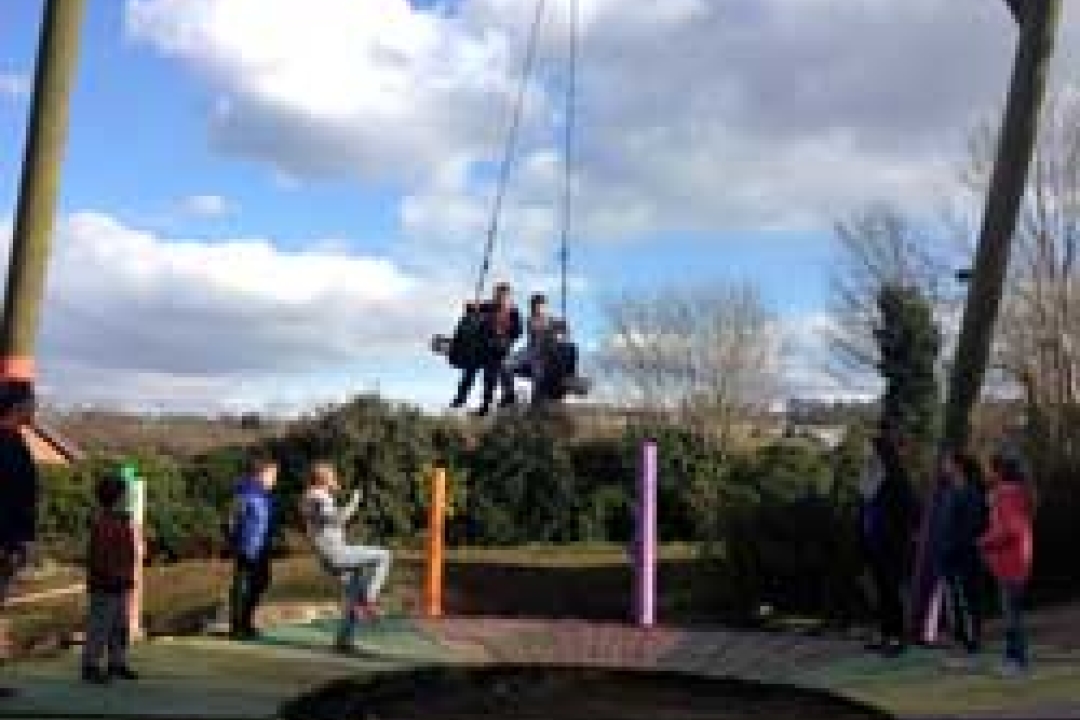 The Big Swing Adventure Playground, Eccleshill near Bradford.