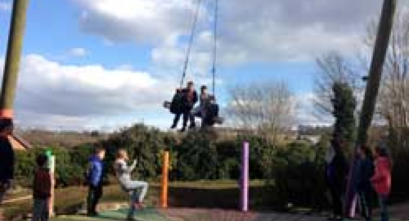 The Big Swing Adventure Playground, Eccleshill near Bradford.