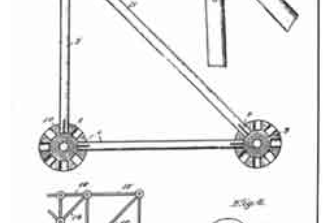 Tinkertoys patent application | Photo courtesy of Bob Martin