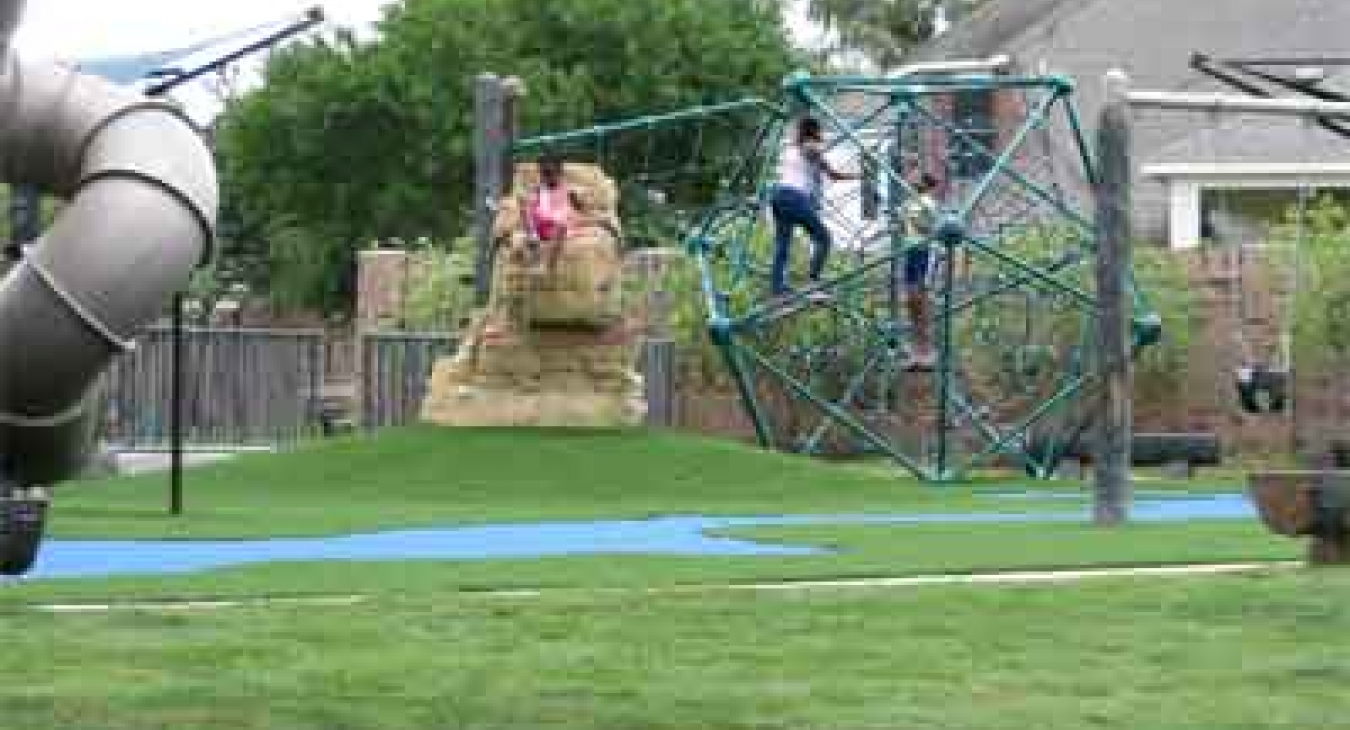 Great Cre8Play playground at River Park in Sugar Land TX