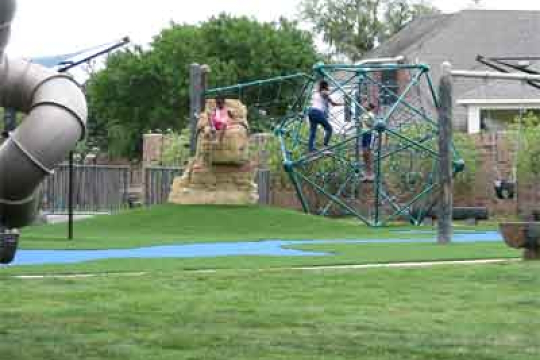 Great Cre8Play playground at River Park in Sugar Land TX