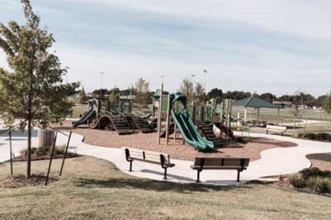 Whisenhunt playground slide-wide angle