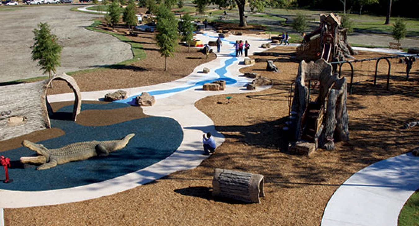 Shady Lane Park - A new era of playground design forges memories for the whole family