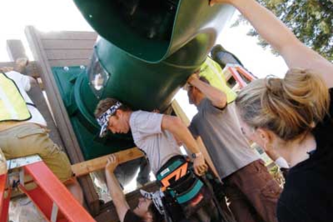 Building Community with Community Build Playgrounds
