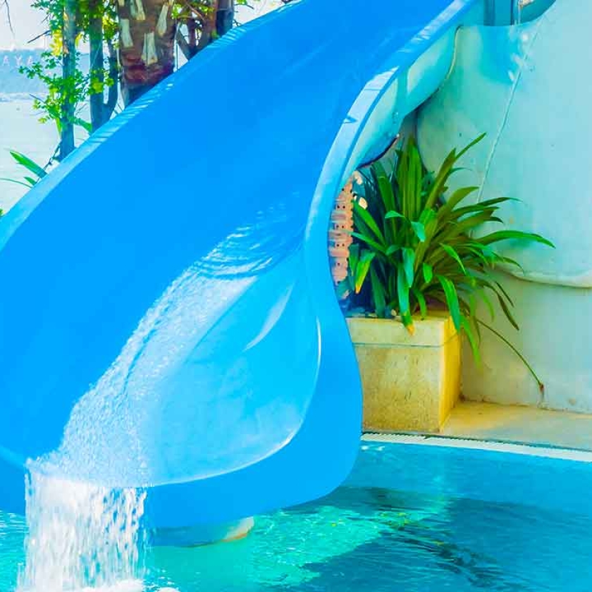 Waterslides