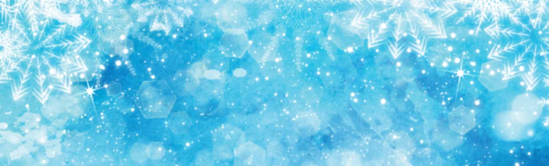 frosty snow flake pattern