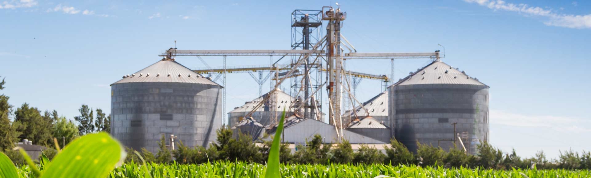gain silos symbolic of play related data storage