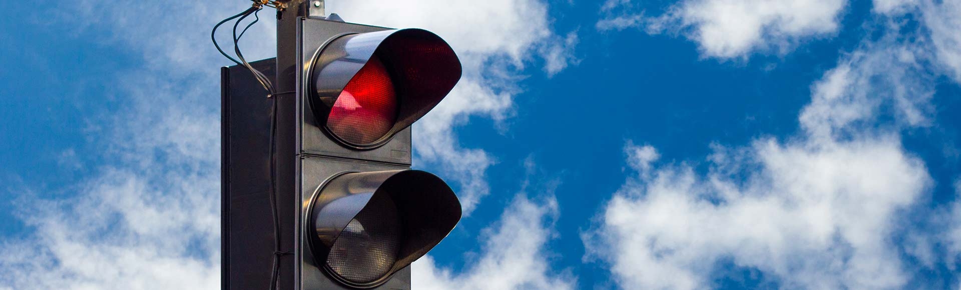 red traffic light