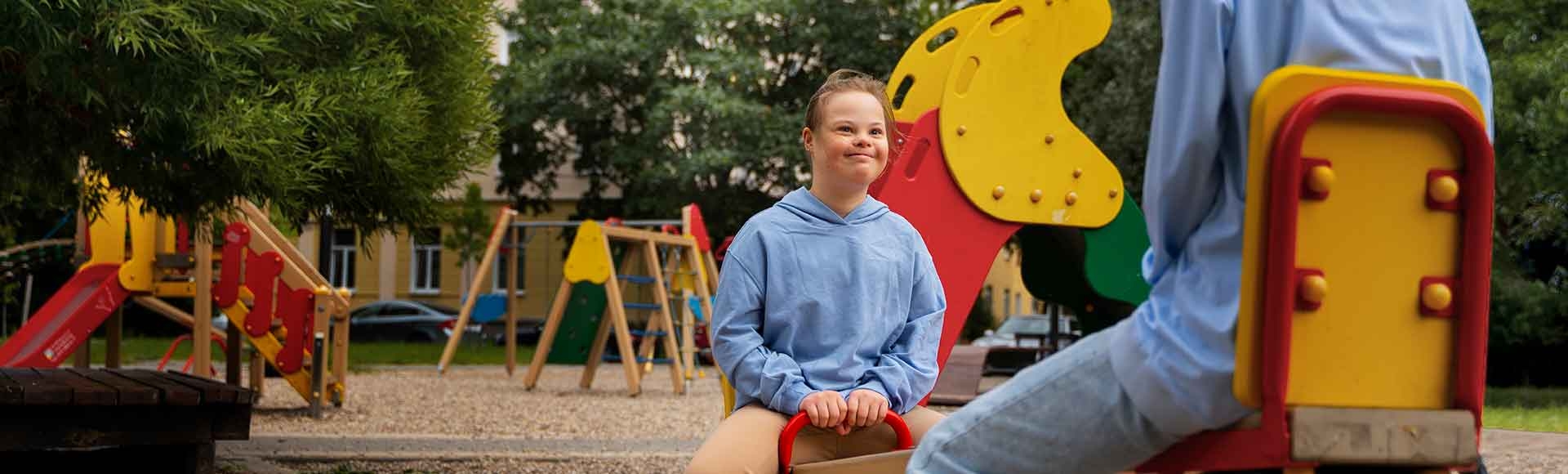 Outdoor Play for Children with Intellectual Disabilities on Playgrounds