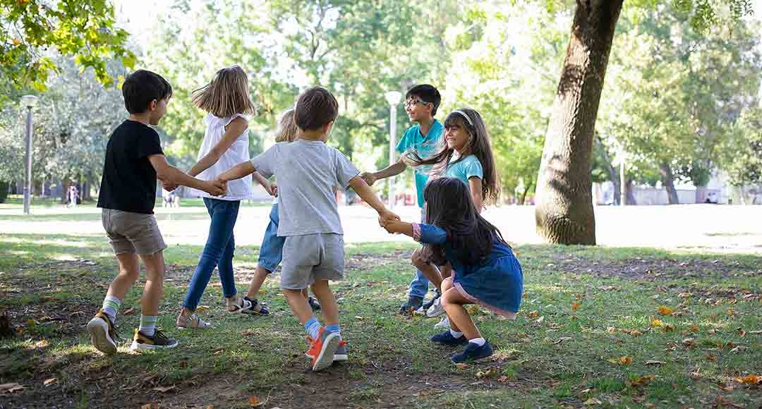 Children playing