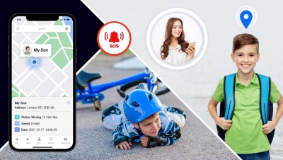 Improving the Safety of Kids with Portable Small GPS Trackers