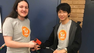 Intern Duo Shares Positive, Playful Experience
