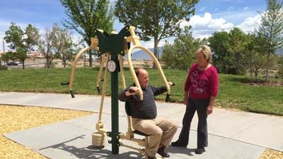 Outdoor fitness equipment