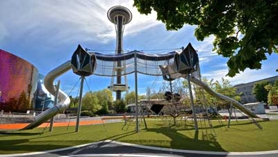 KOMPAN Sky Walk - Seattle Center playground