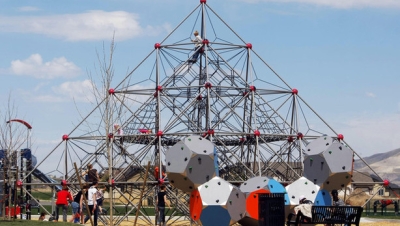 Giant Pyramid in Neptune Park